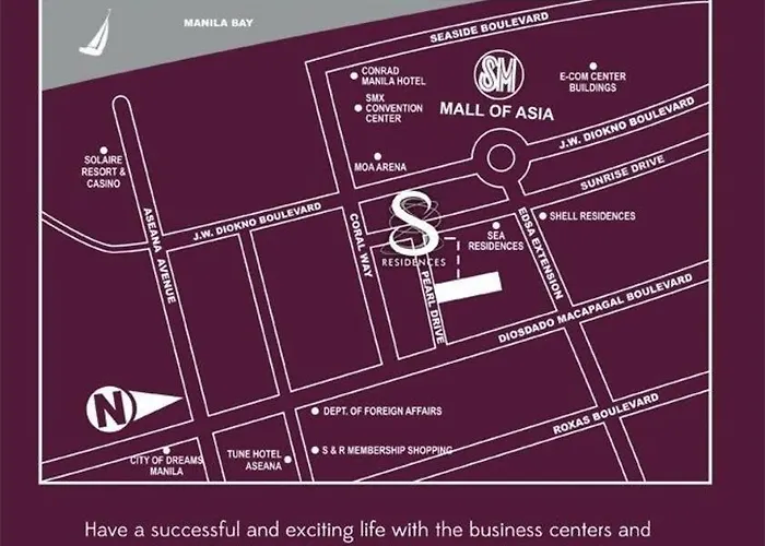 アパート 2 Bedroom Near Moa S Residences マニラ市